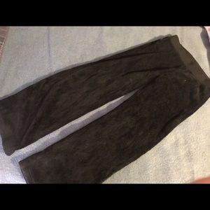 Fuzzy north face pants